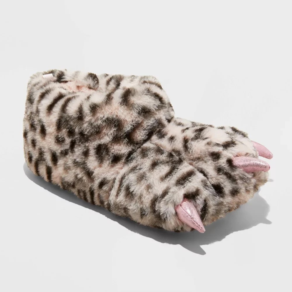 NEW WITH TAGS Kids' Kelsi Monster Foot‎ Character Slippers Pink 2–3